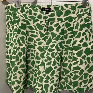 Dynamite Printed shorts NWOT